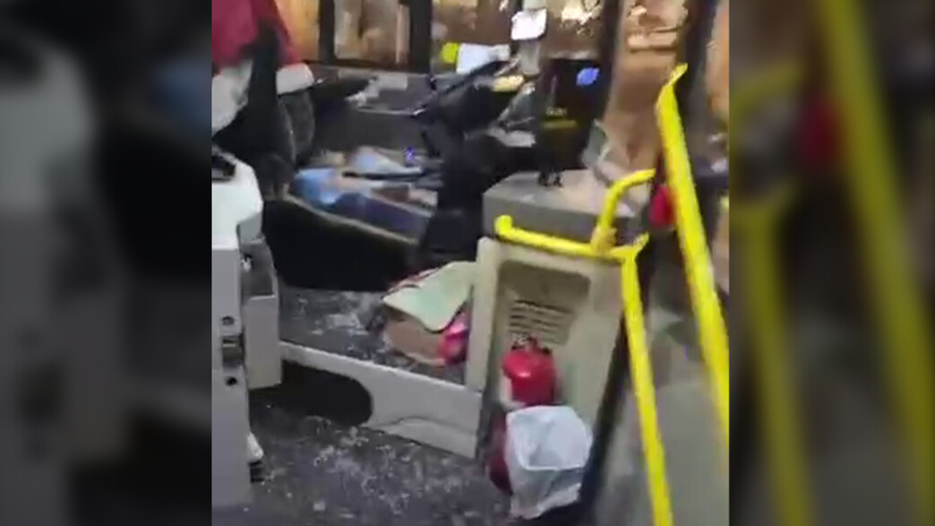 נהג אוטובוס הותקף קשות באבנים, החברה השביתה את הקו במחאה