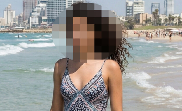 נערה בחוף הים (AI: mako)