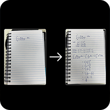 ג'מיני 3, כתב יד (צילום: מתוך הרשתות החברתיות לפי סעיף 27א' לחוק זכויות יוצרים)