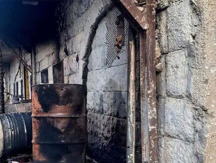 אחרי הירי מהאוויר בעת החילוץ: צפו בתיעוד ההרס מבית ג'ן