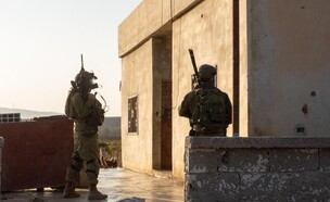 פעילות חטיבת המילואים חוד החנית (55) בדרום סוריה (צילום: דובר צה"ל)