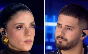 שירי מימון ועדן חסון (צילום: מתוך "הכוכב הבא של ישראל לאירוויזיון", קשת 12)