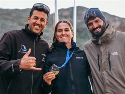 דניאלה פלג. הישג אדיר לגולשת (צילום: sailing energy) (צילום: ספורט 5)