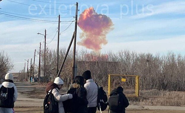 הניסוי הכושל של רוסיה בשיגור הטיל "סרמאט" הניסוי הכושל של רוסיה בשיגור הטיל "סרמאט"