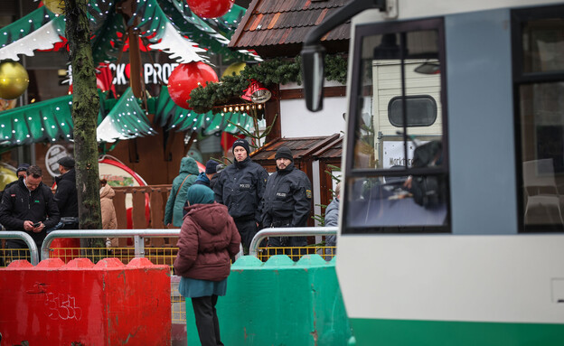 מחסומים חג מולד כריסמס משטרה גרמניה 