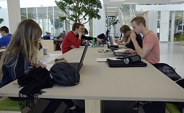 סטודנטים באוניברסיטה הטכנית של דנמרק