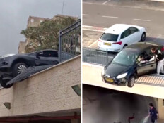 אירוע דרמטי בחיפה: "20 ס"מ והיא הייתה מתרסקת"