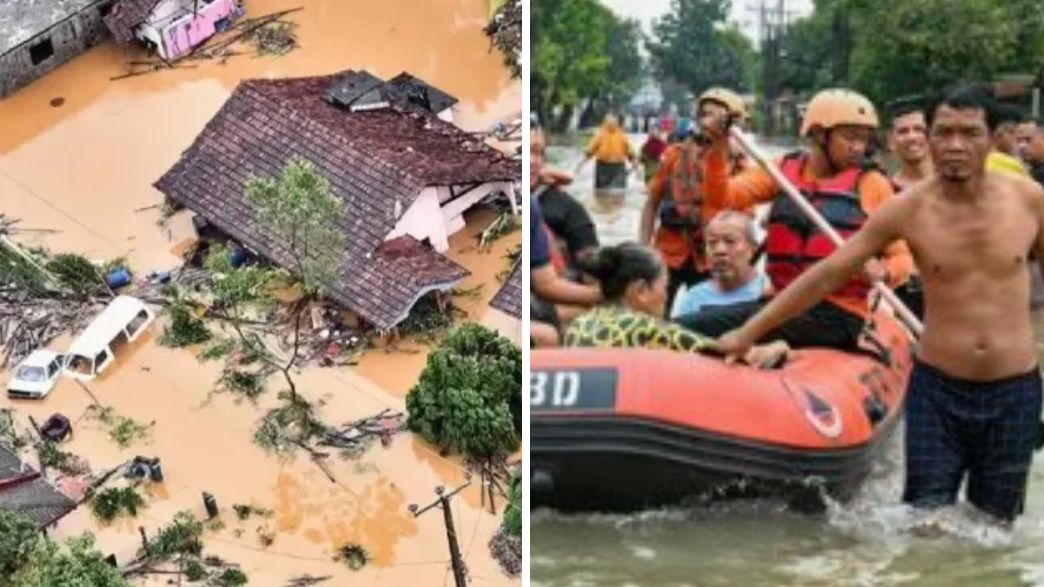 הצפות סערה סרי לנקה אסיה