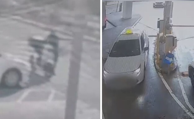 גניבת האופנועים  (צילום: דוברות המשטרה)