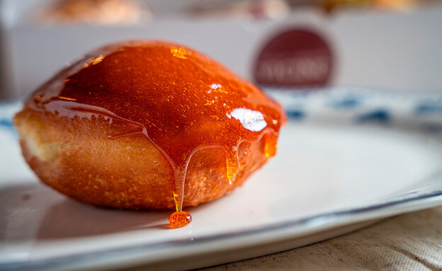 סופגניות 2025 ויצ'ינו - סופגניית קרם ברולה