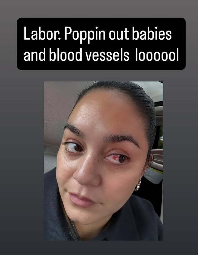 ונסה האדג'נס ילדה את בנה השני ונסה האדג'נס ילדה את בנה השני