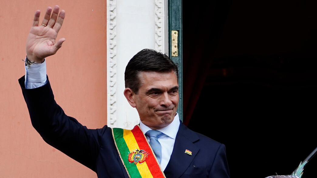 נשיא בוליביה רודריגו פז