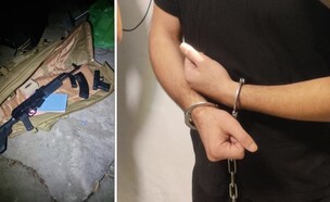 פשיטה על יעדים של חרירי ואבו לטיף (צילום: דוברות המשטרה)