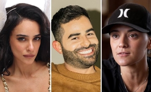 אמילי דמארי, משה כורסיה, אורטל עמר (צילום: חדשות 12, רן יחזקאל, מור צידון)