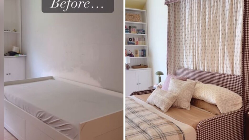 מיטת איקאה משודרגת מיטת איקאה משודרגת