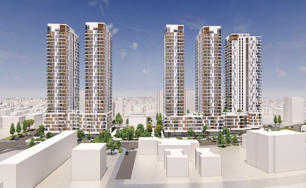 מתחם יצחק שדה שבשכונת רמת ורבר (הדמיה: אורבך הלוי, יחסי ציבור)