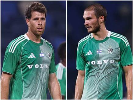 בכר יכריע. יובאנוביץ` ומלמד (מאור אלקסלסי) (צילום: ספורט 5)