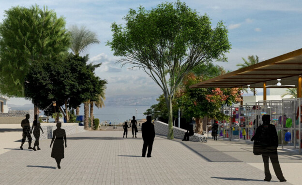 טיילת אלון בטבריה