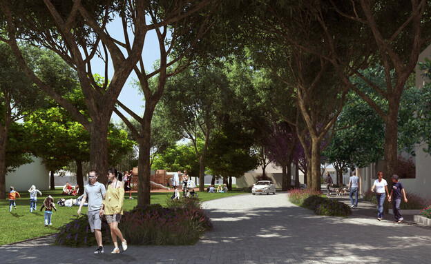 שכונת הרקפות בבאר תכנון נעמה מליס אדריכלות ובינוי 