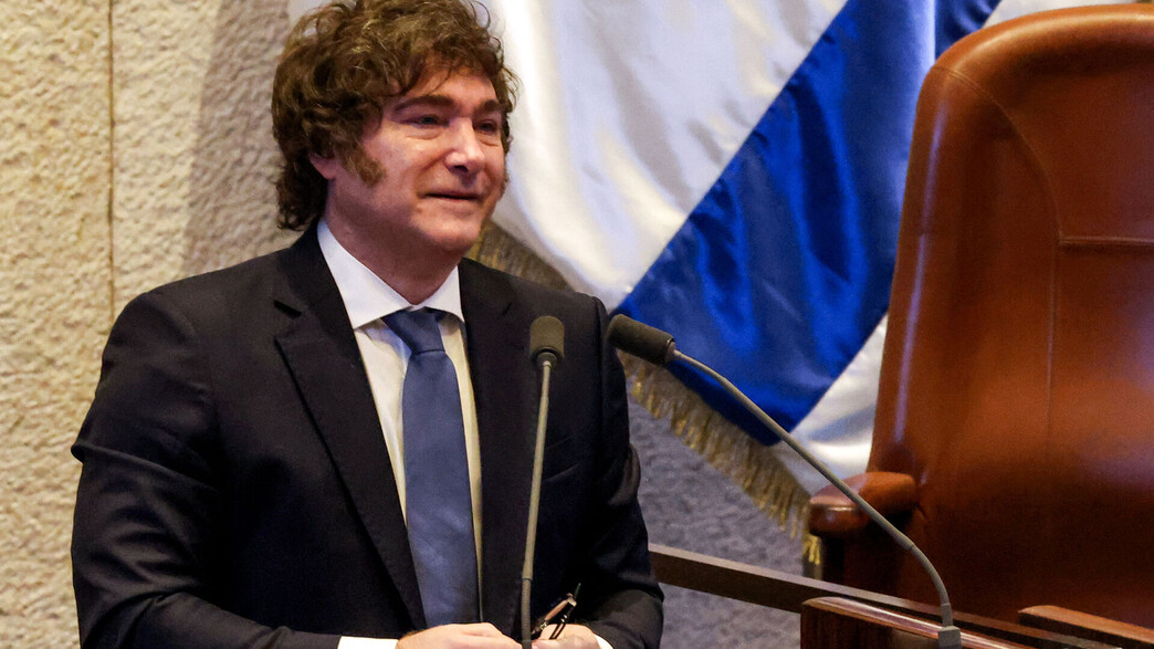 נשיא ארגנטינה חאבייר מיליי כנסת ישראל