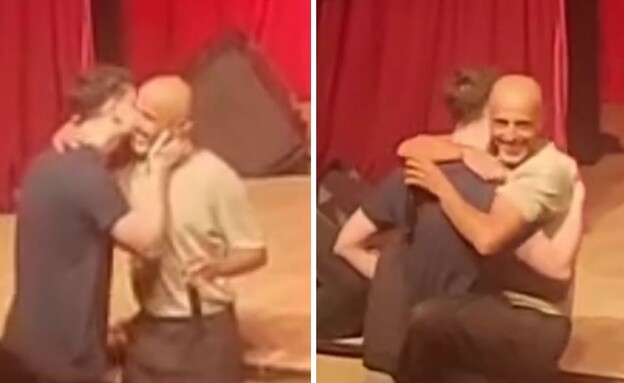 הרגע הקורע של אלי פיניש בהופעה (צילום: אינסטגרם)