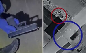 מעצר חברי חוליית החיסול (צילום: דוברות המשטרה)