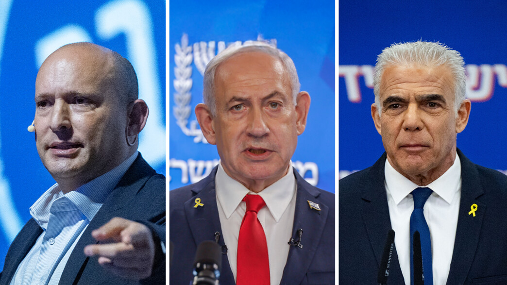 יאיר לפיד, בנימין נתניהו, נפתלי בנט