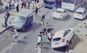 תקיפת שלושה יהודים בירושלים בזמן מבצע שומר חומות