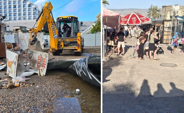 טיילת אלון בטבריה (צילום: באדיבות העירייה)