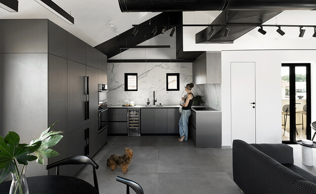 בית בתל אביב, עיצוב איתן כהן (צילום: גדעון לוין)