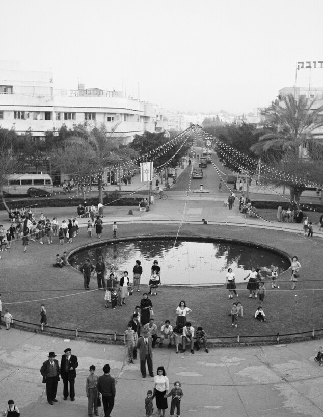 כיכר דיזנגוף ב-1959 כיכר דיזנגוף ב-1959