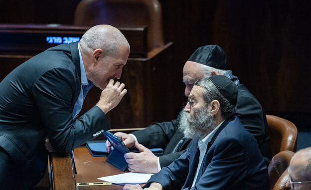 מילביצקי וגפני (צילום: יונתן זינדל, פלאש 90)