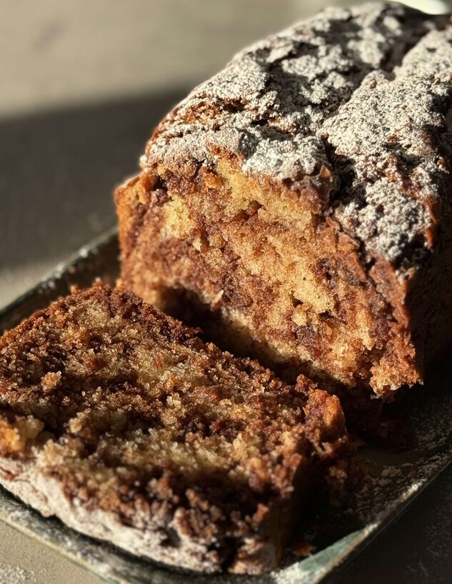 עוגת שיש נוטלה רכה רכה