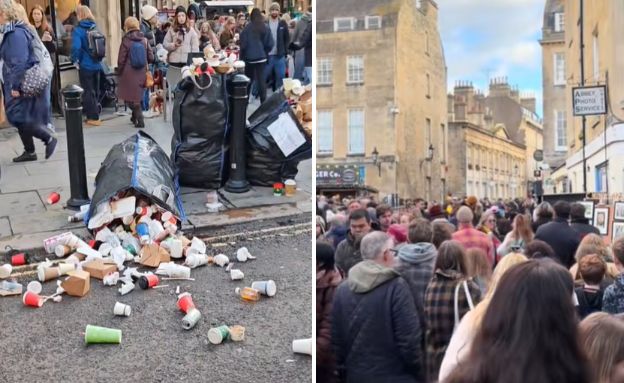 שוק כריסמס חג המולד באת' אנגליה