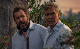 ג'יי קלי, ג'ורג' קלוני, אדם סנדלר (צילום: Peter Mountain, Netflix)