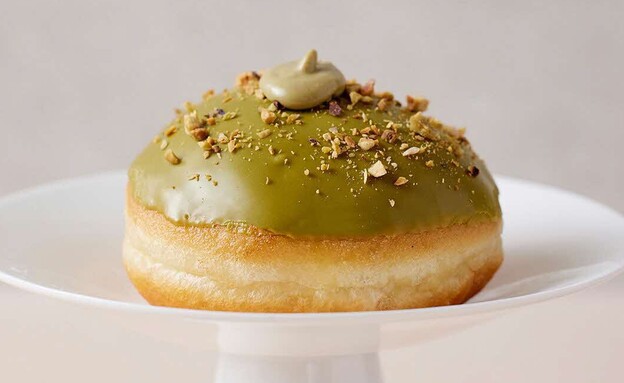 סופגניית פיסטוק של פיצי (צילום: אפיק גבאי, יחסי ציבור)