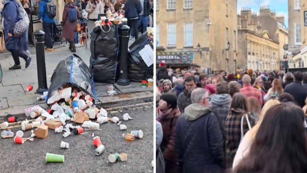 שוק כריסמס חג המולד באת' אנגליה