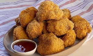 כרובית פריכה בתנור (צילום: יעל קצב)