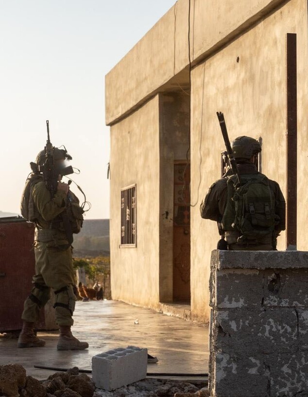 פעילות חטיבת המילואים חוד החנית (55) בדרום סוריה פעילות חטיבת המילואים חוד החנית (55) בדרום סוריה