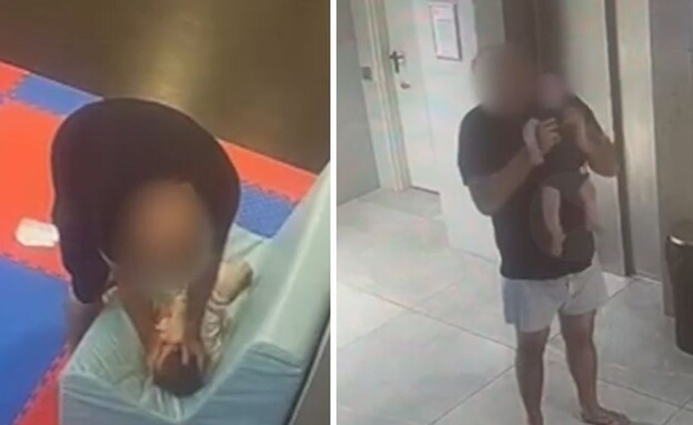 האב החשוד בהתעללות בילדיו הפעוטים