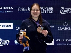 זכתה בארד. גורבנקו (צילומים- סימונה קסטרווילארי) (צילום: ספורט 5)