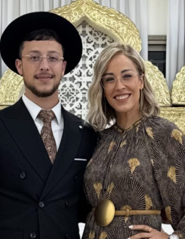 עדן הראל ובנה נועם ישראל