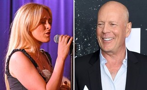 ברוס וויליס, רומר וויליס (צילום: Michael Tullberg/Getty Images, Jamie McCarthy/Getty Images)