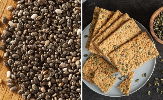 דלעת או צ'יה (צילום: שאטרסטוק)