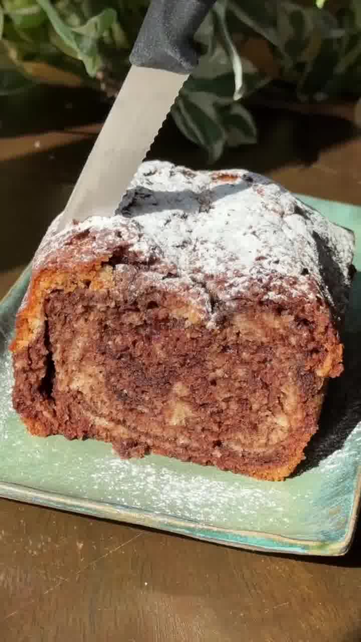 כוכבת השבת: עוגת שיש נוטלה רכה ועסיסית