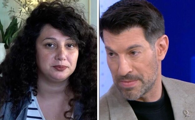 חיים אתגר ושי-לי עטרי (צילום: חיים אתגר: מתוך "חיים ומעיין", שי-לי עטרי: מתוך "שש עם עודד בן עמי")