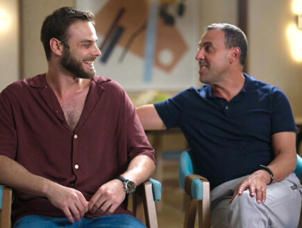 "מטורף. בכינו שתי דקות, החזקתי לו יד, לראות שזה אמיתי"