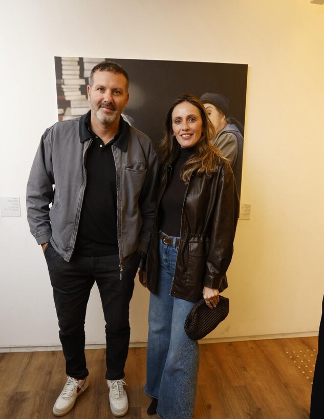 מלי לוי ושמעון גרשון בהבימה מלי לוי ושמעון גרשון בהבימה