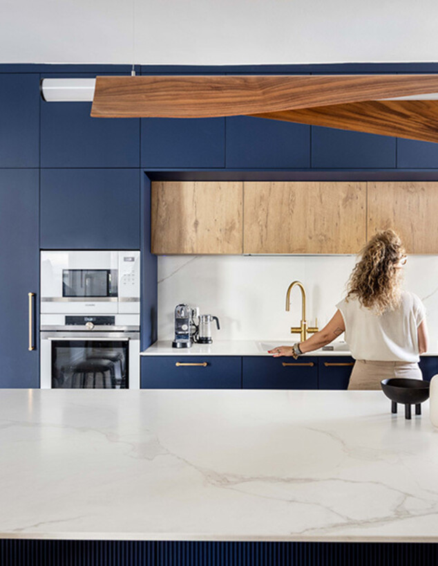 הדירה בפת_מטבח רוחבי_תכנון ועיצוב פנים מעין רהב