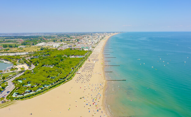 חופים לידו די ונציה אי איטליה 